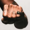 Anillo «Dad» de oro