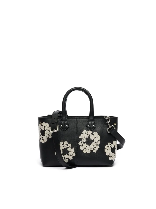 Bolso de cuero «Cotton Wreath», pequeño