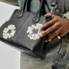 Bolso de cuero «Cotton Wreath», pequeño