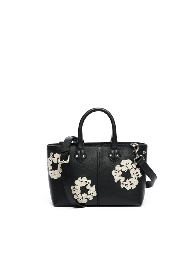 Bolso de cuero «Cotton Wreath», pequeño