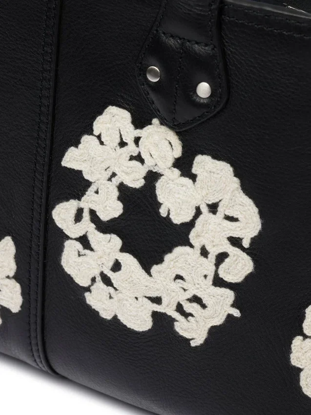 Bolso de cuero «Cotton Wreath», pequeño