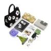 Bolso de lona «Cotton Wreath» grande