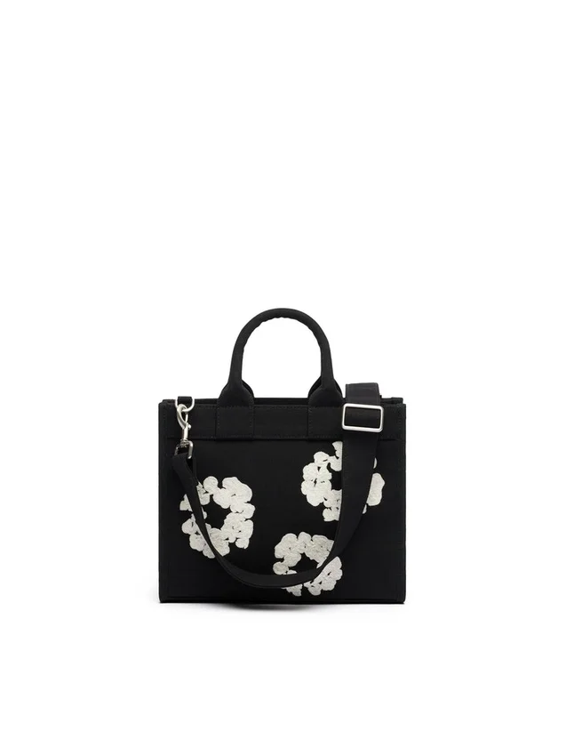Bolso de lona «Cotton Wreath» pequeño