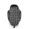 Bolsos tote de Denim con diseño de guirnaldas en jacquard, lavado oscuro