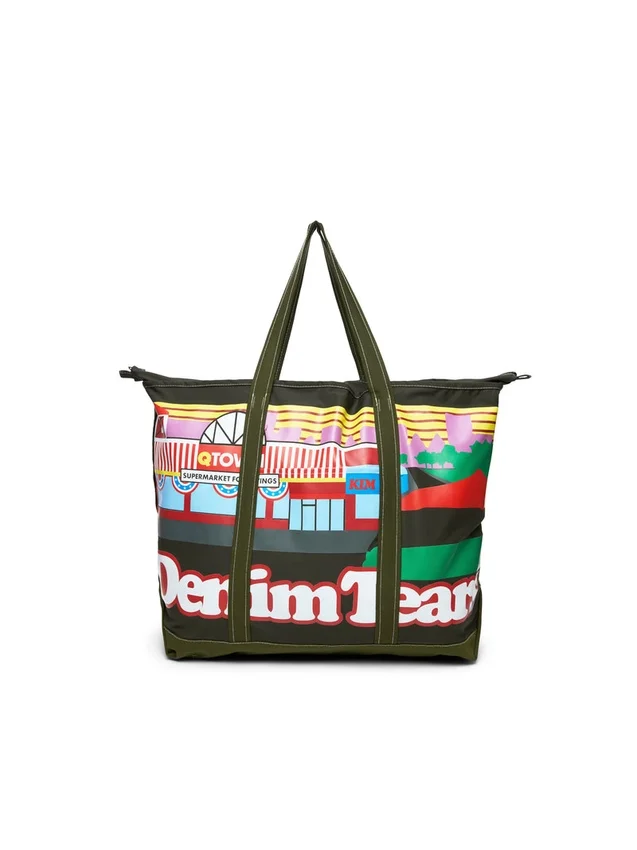 Bolsos tote de nailon «Q Town»