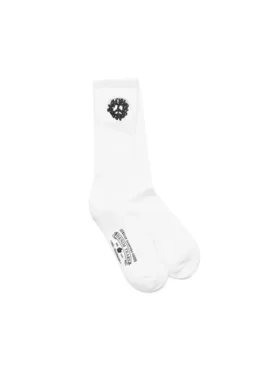 Calcetines «Cotton Peace Wreath» (3 unidades), blancos