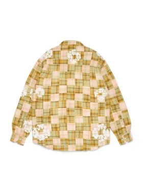 Camisa de manga larga con botones «Cotton Wreath» de Madras