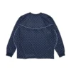 Camisa de tiro azul marino