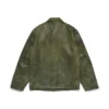 Camisa «Jungle» de cuero, verde militar