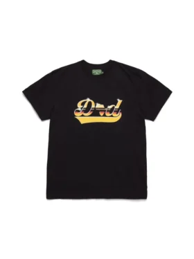 Camiseta «Dad» negra