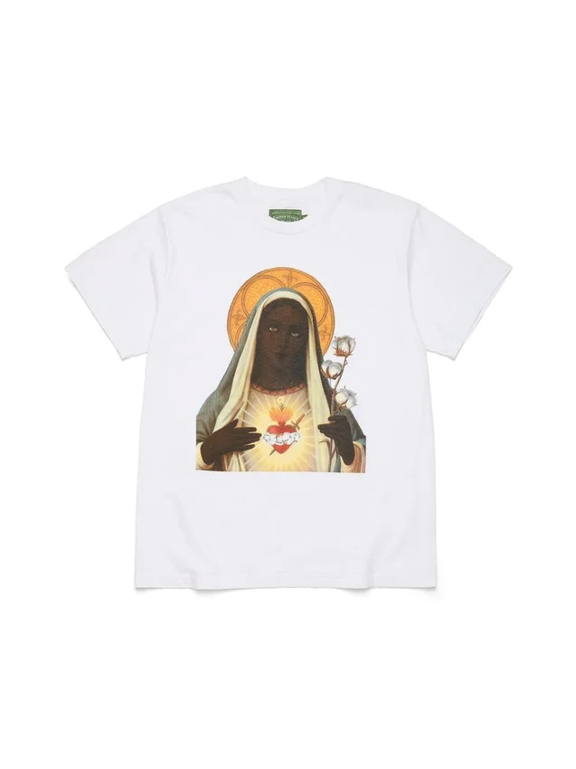 Camiseta de María, blanca