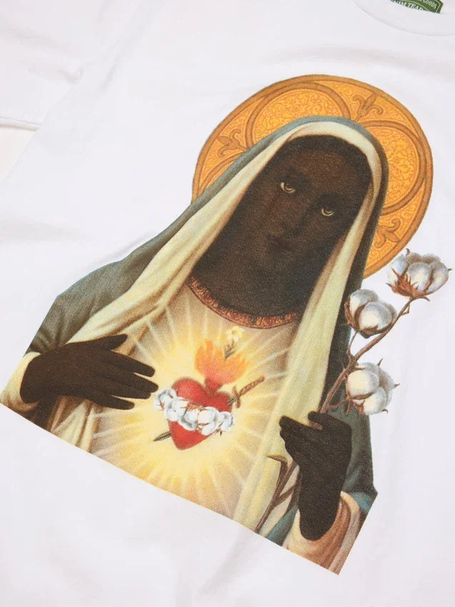 Camiseta de María, blanca