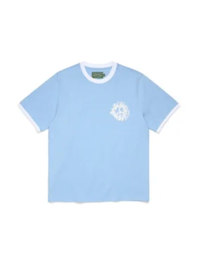 Camiseta Denim U Ringer azul claro