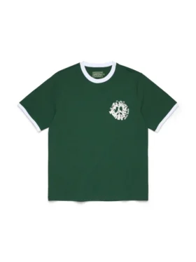 Camiseta Denim U Ringer verde