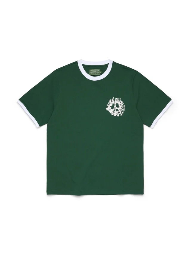 Camiseta Denim U Ringer verde