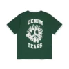 Camiseta Denim U Ringer verde