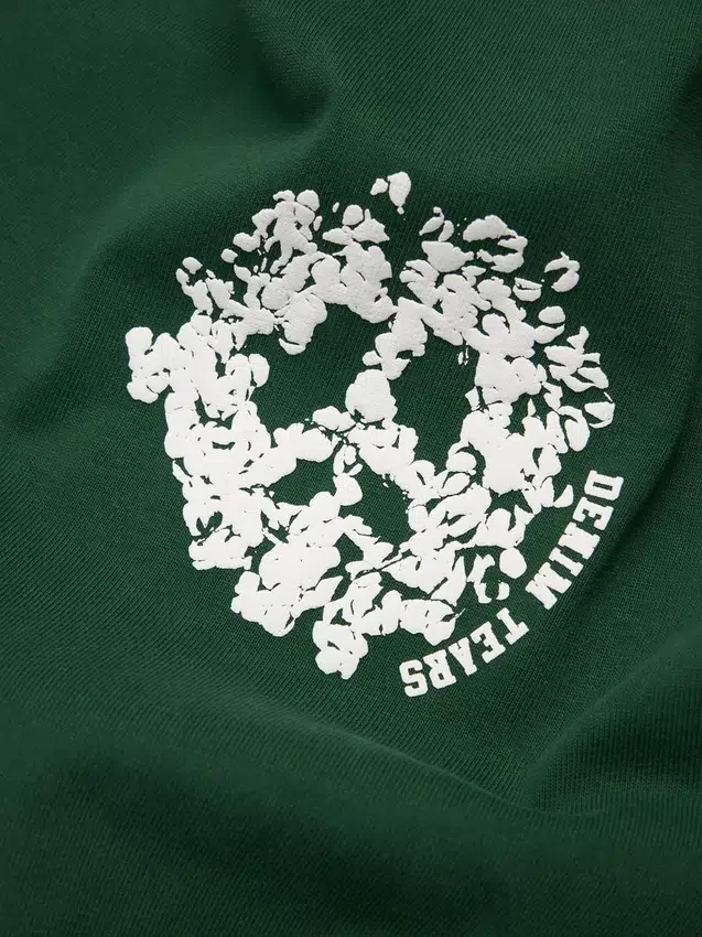 Camiseta Denim U Ringer verde
