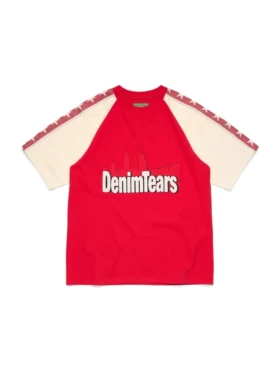 Camiseta «Jacquard City» roja