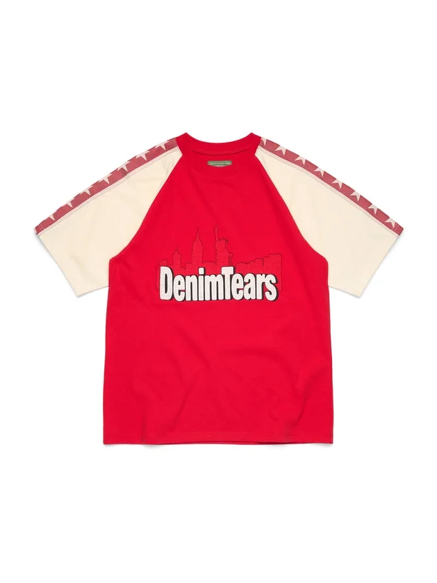 Camiseta «Jacquard City» roja
