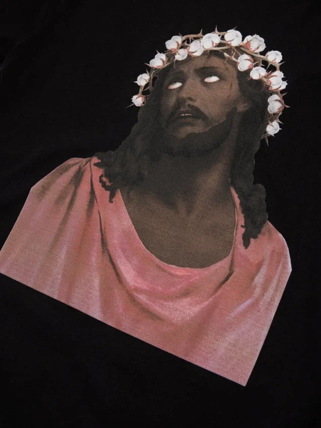 Camiseta «Jesús», negra