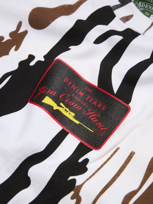 Camiseta «Jim Crow Hunt» en camuflaje blanco