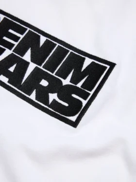 Camiseta Larmes de Denim blanca
