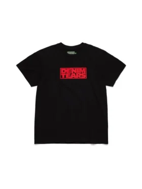 Camiseta «Larmes de Denim» negra
