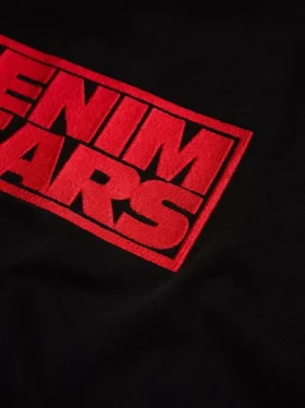 Camiseta «Larmes de Denim» negra