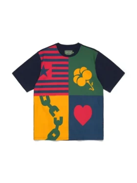 Camiseta «Libertas Crest» multicolor