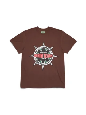 Camiseta «Libertas Star» marrón