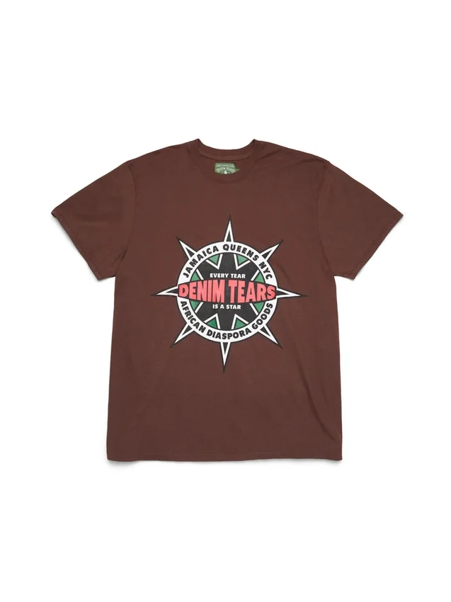 Camiseta «Libertas Star» marrón