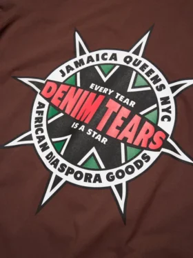 Camiseta «Libertas Star» marrón