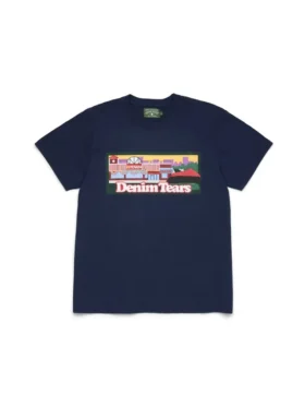 Camiseta Liberty Rock Skyline azul marino