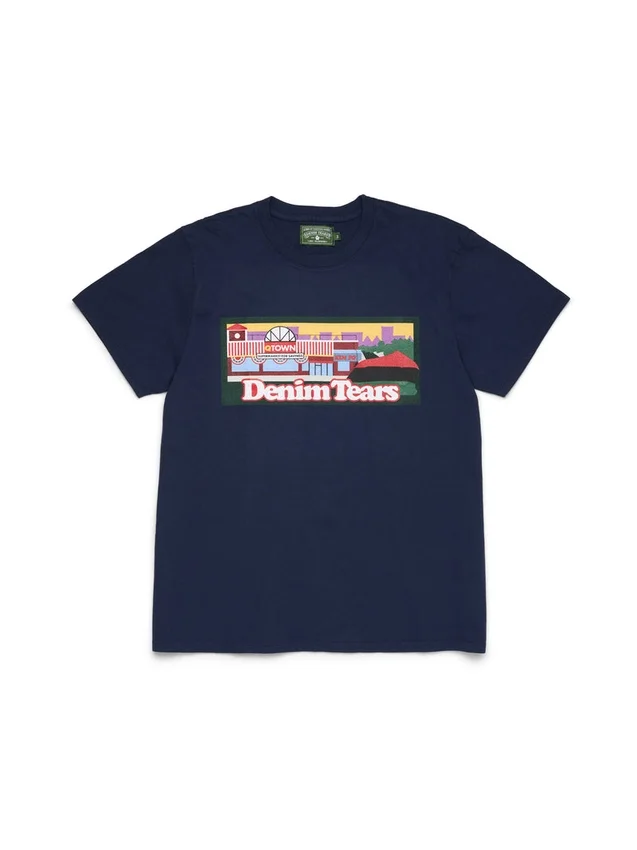 Camiseta Liberty Rock Skyline azul marino