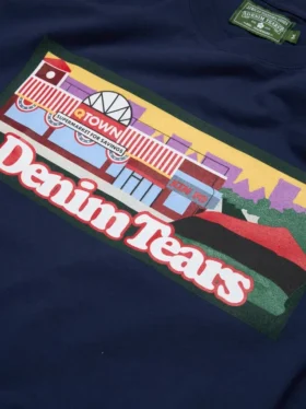 Camiseta Liberty Rock Skyline azul marino