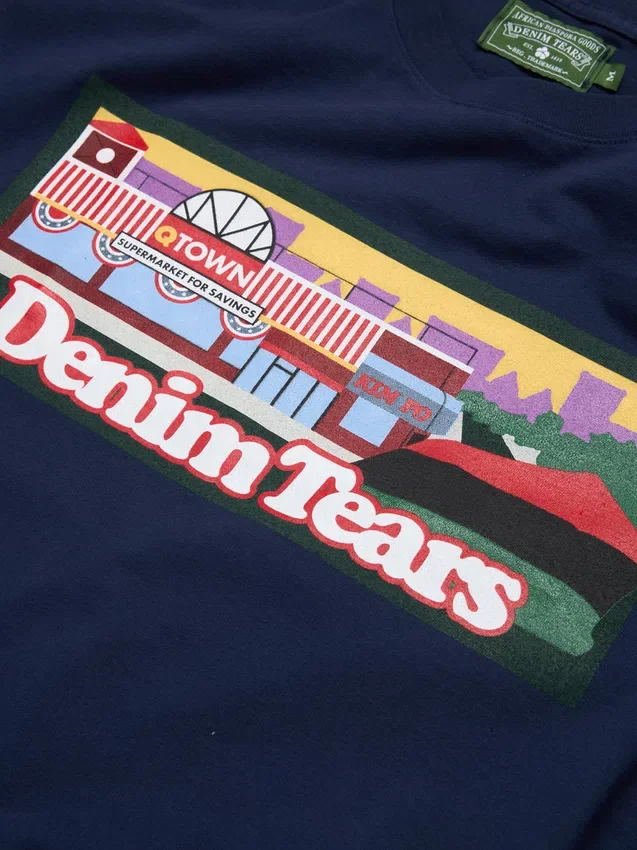 Camiseta Liberty Rock Skyline azul marino
