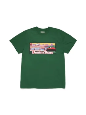 Camiseta Liberty Rock Skyline verde