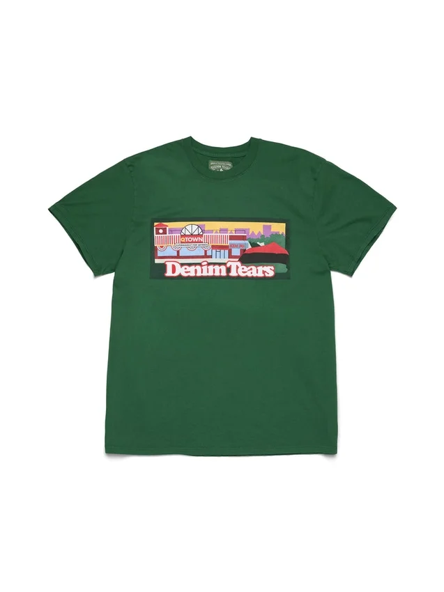 Camiseta Liberty Rock Skyline verde