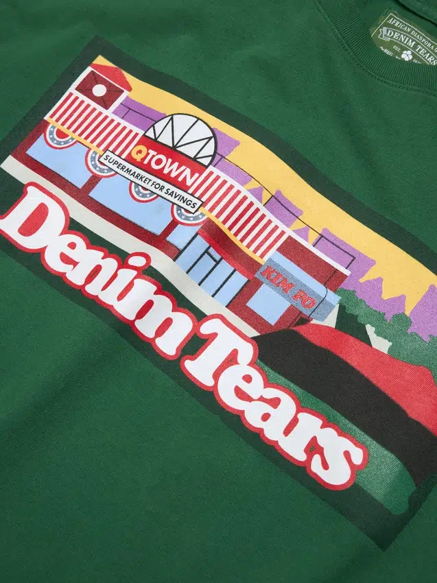 Camiseta Liberty Rock Skyline verde