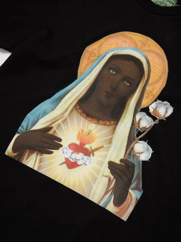 Camiseta «Mary» negra