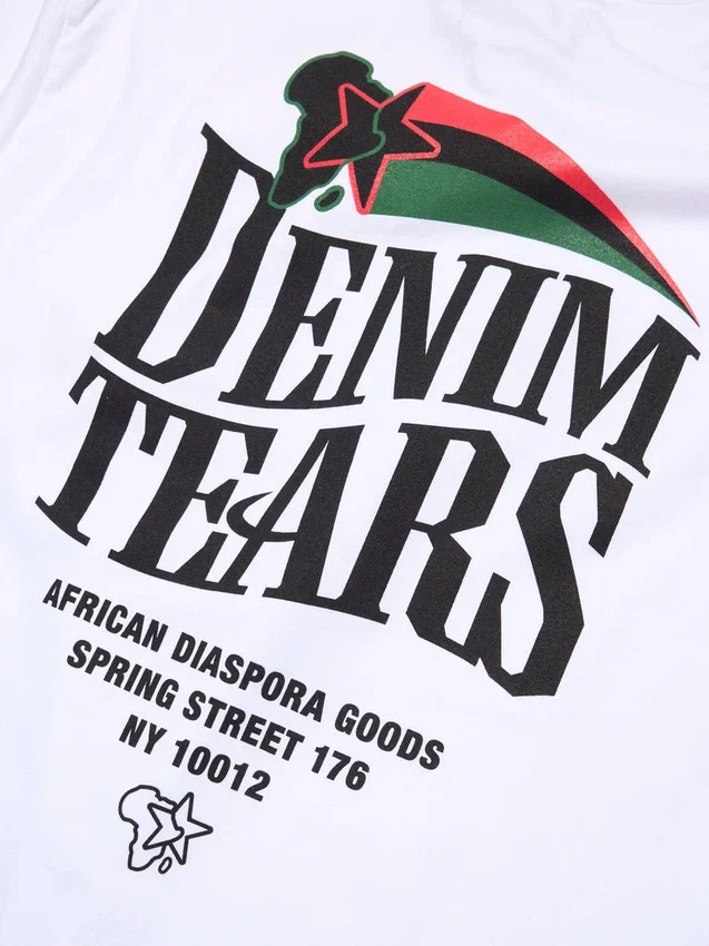 Camiseta Pan-African Star blanca