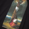 Camiseta «Santa María Magdalena al pie de la cruz», negra