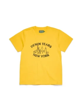 Camiseta Skyline amarilla