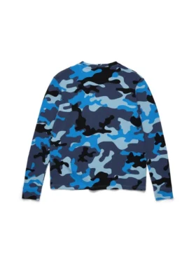 Camiseta térmica ADG azul camuflaje