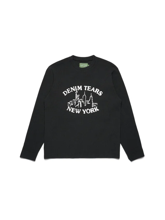 Camiseta térmica Skyline negra