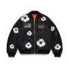 Chaqueta bomber MA-1 de Cotton Wreath, negra