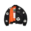 Chaqueta bomber MA-1 de Cotton Wreath, negra