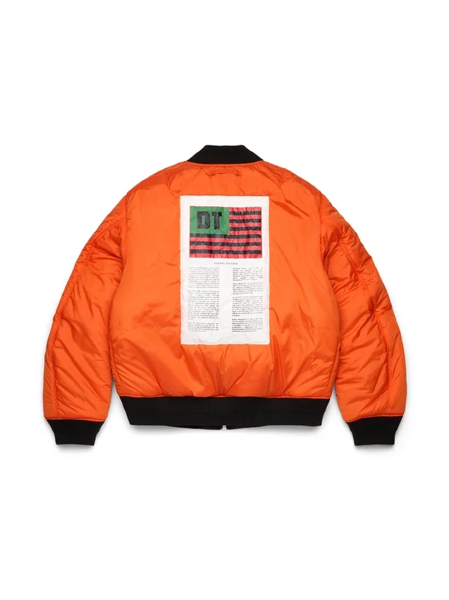 Chaqueta bomber MA-1 de Cotton Wreath, negra