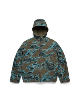 Chaqueta con costuras selladas «Cloud Camo»