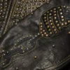 Chaqueta de cuero con tachuelas «Libertas»